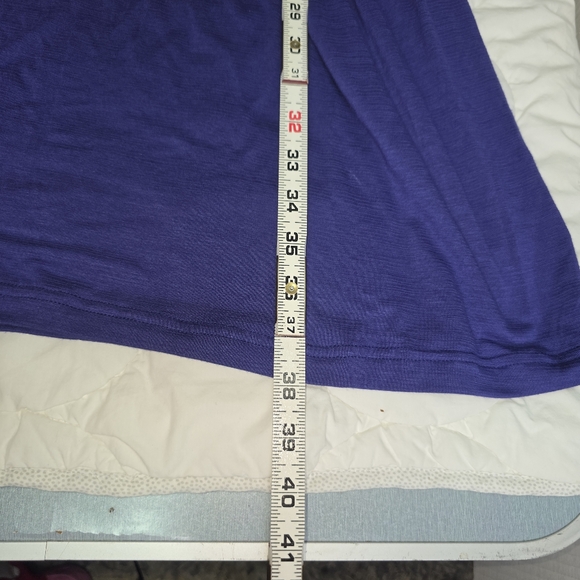 Dolan Anthropologie Purple Open Back Dress Medium Flutter Sleeve NWT - Picture 10 of 10